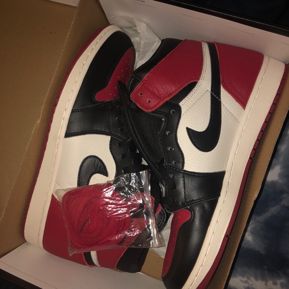 Jordan 1 Bred Toes
